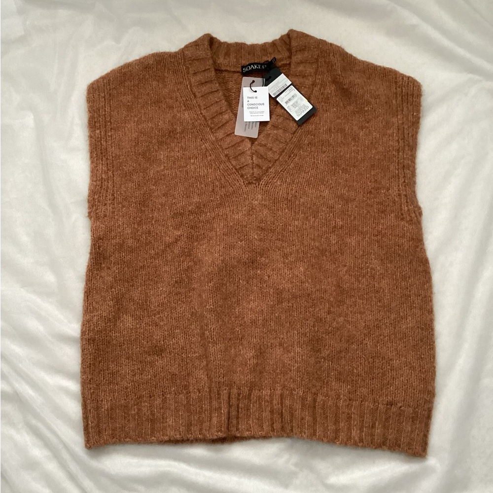 NWT Soaked in Luxury Oversized Vest, Size M